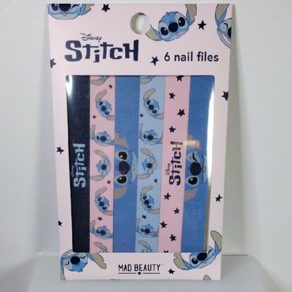 Mad Beauty Disney Stitch Nail Files Set Pack of 6